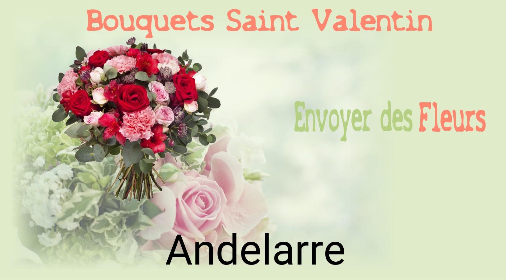 Roses de Saint-Valentin livrées à Andelarre